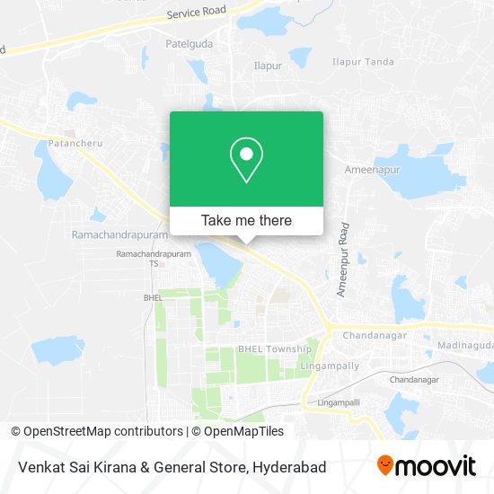 Venkat Sai Kirana & General Store map