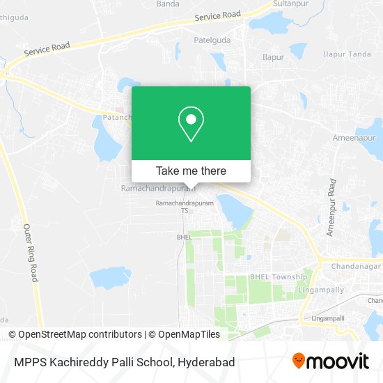 MPPS Kachireddy Palli School map