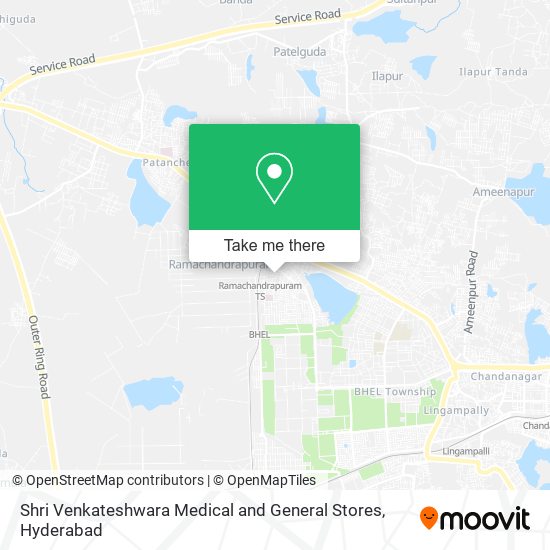 Shri Venkateshwara Medical and General Stores map