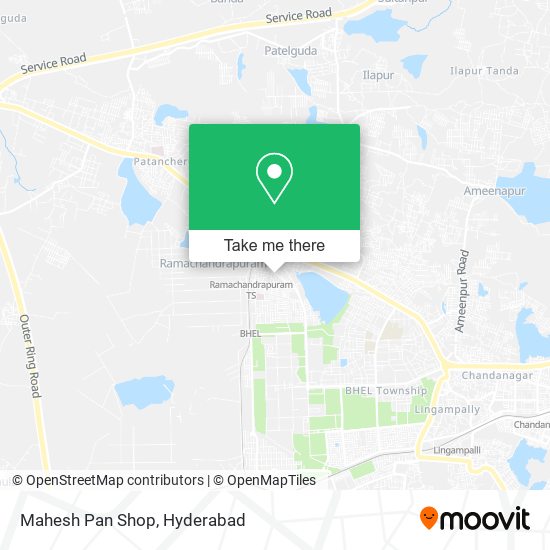 Mahesh Pan Shop map