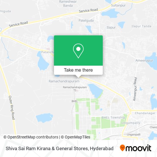 Shiva Sai Ram Kirana & General Stores map