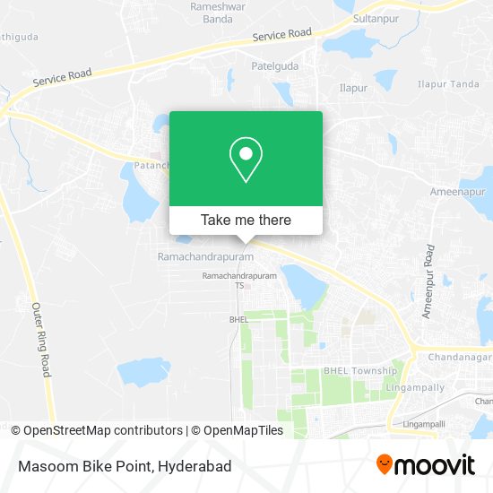 Masoom Bike Point map