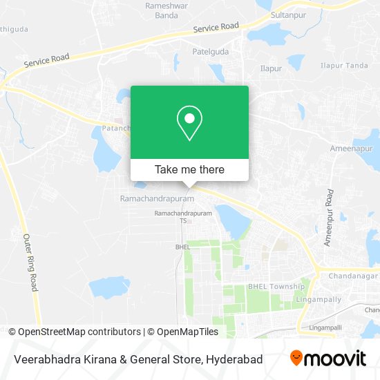 Veerabhadra Kirana & General Store map