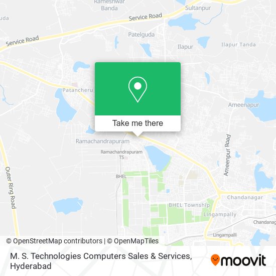 M. S. Technologies Computers Sales & Services map