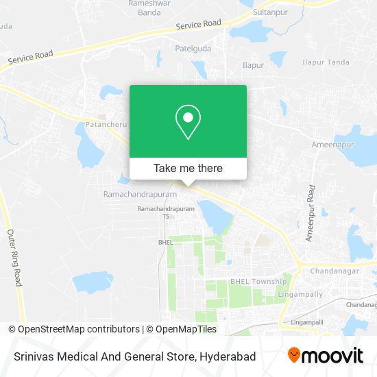 Srinivas Medical And General Store map