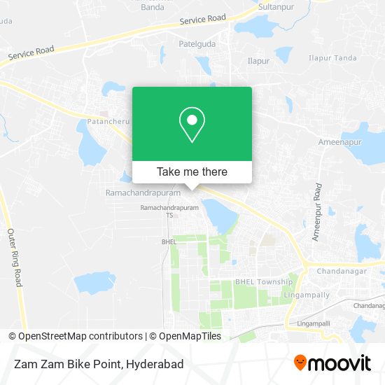 Zam Zam Bike Point map