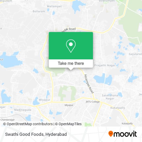 Swathi Good Foods map