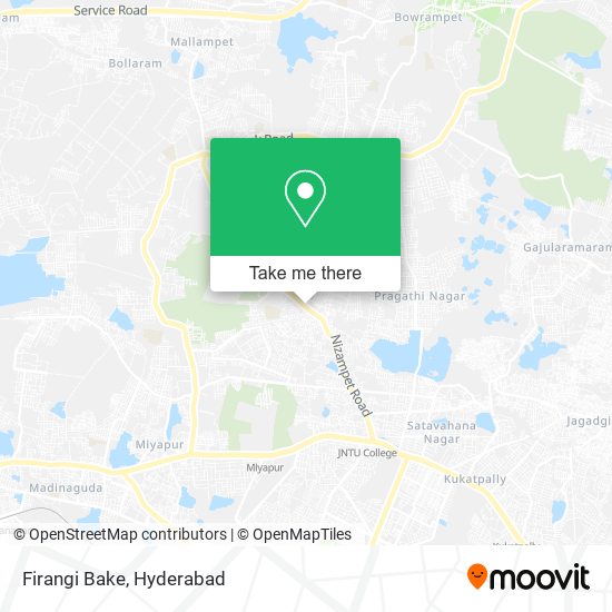 Firangi Bake map