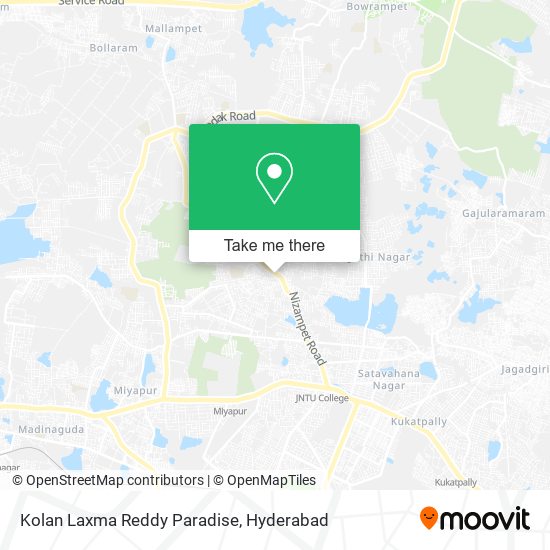 Kolan Laxma Reddy Paradise map