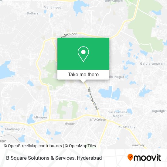 B Square Solutions & Services map