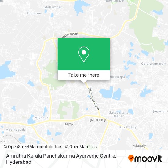 Amrutha Kerala Panchakarma Ayurvedic Centre map