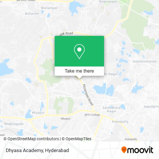 Dhyasa Academy map