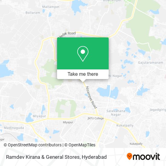 Ramdev Kirana & General Stores map