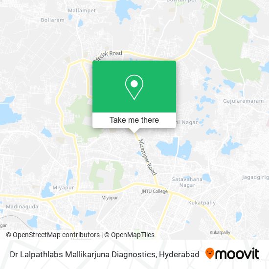 Dr Lalpathlabs Mallikarjuna Diagnostics map