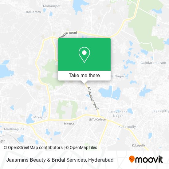 Jaasmins Beauty & Bridal Services map