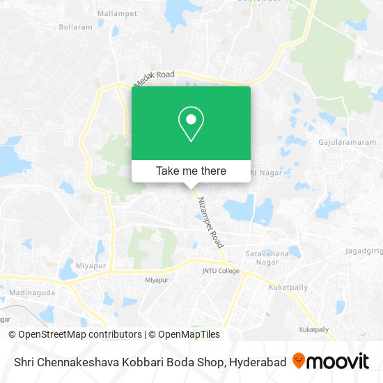 Shri Chennakeshava Kobbari Boda Shop map