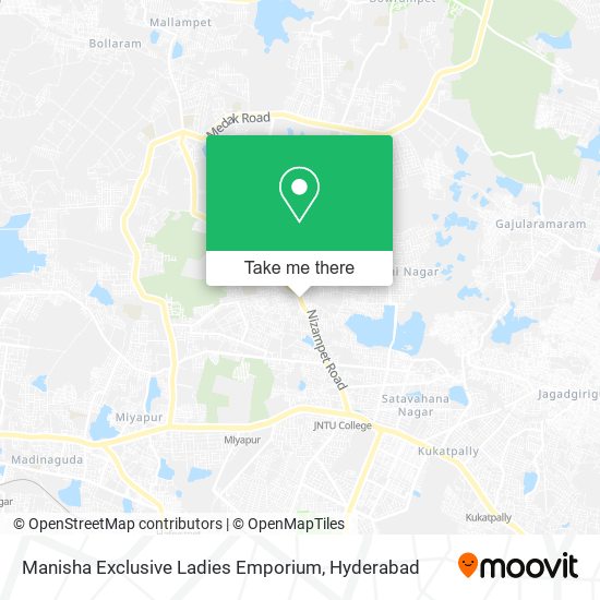 Manisha Exclusive Ladies Emporium map