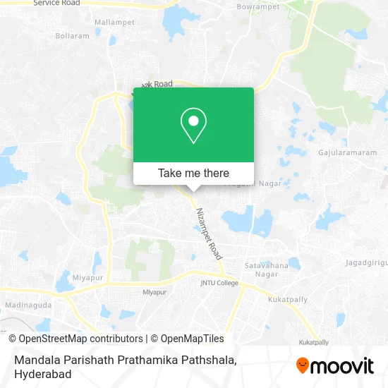 Mandala Parishath Prathamika Pathshala map