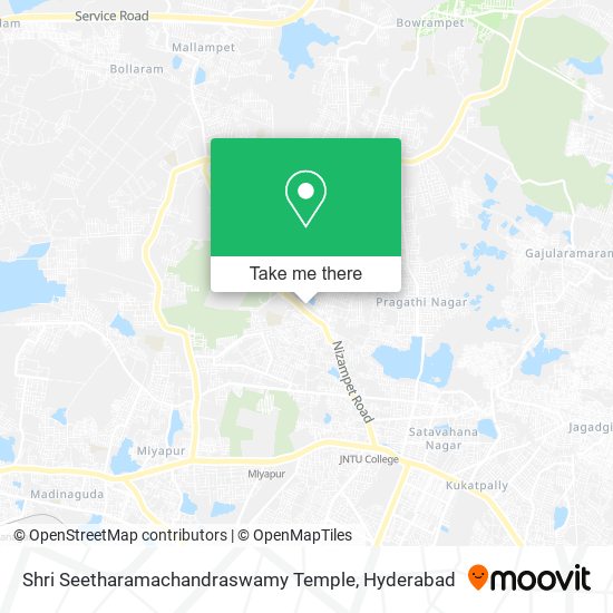 Shri Seetharamachandraswamy Temple map