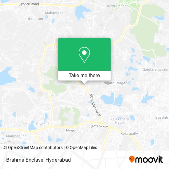 Brahma Enclave map