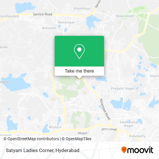 Satyam Ladies Corner map