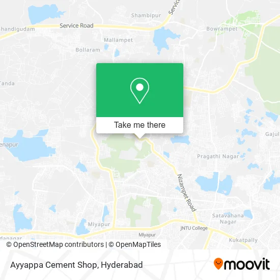 Ayyappa Cement Shop map