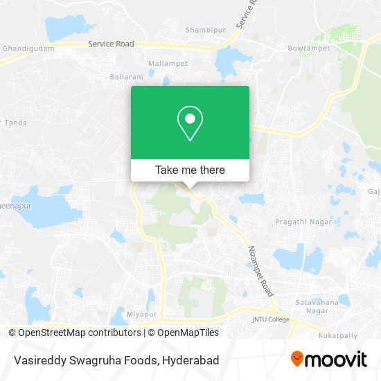 Vasireddy Swagruha Foods map