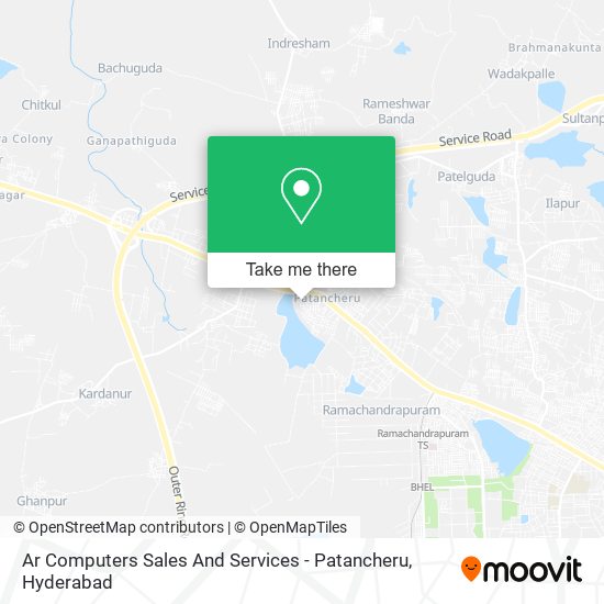 Ar Computers Sales And Services - Patancheru map