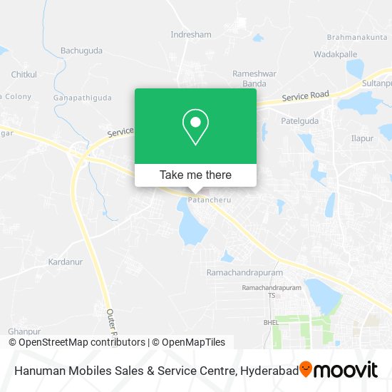 Hanuman Mobiles Sales & Service Centre map