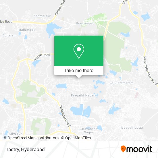 Tastry map