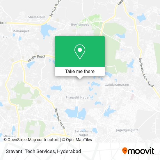 Sravanti Tech Services map