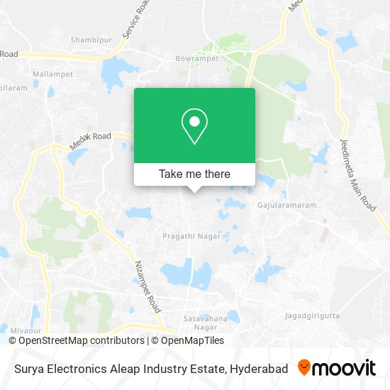 Surya Electronics Aleap Industry Estate map