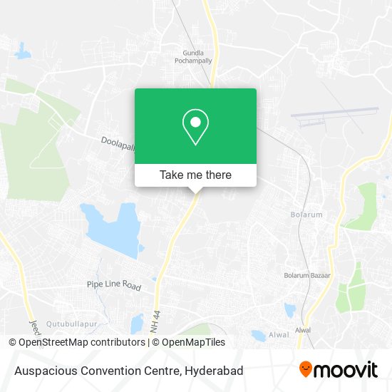 Auspacious Convention Centre map