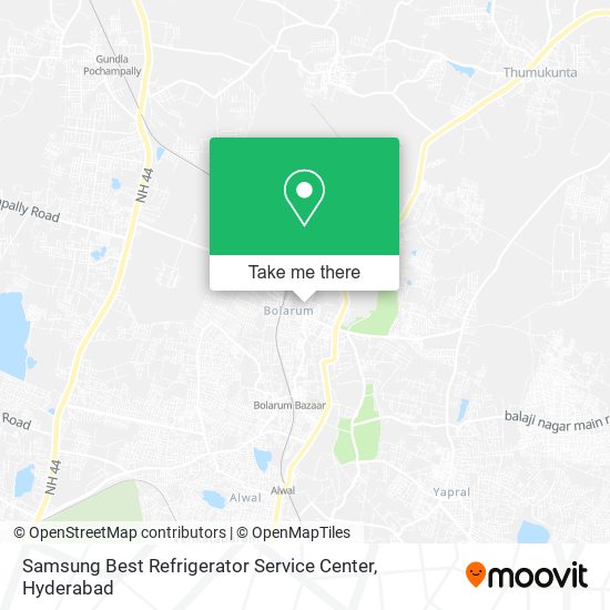 Samsung Best Refrigerator Service Center map