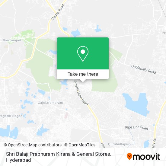 Shri Balaji Prabhuram Kirana & General Stores map