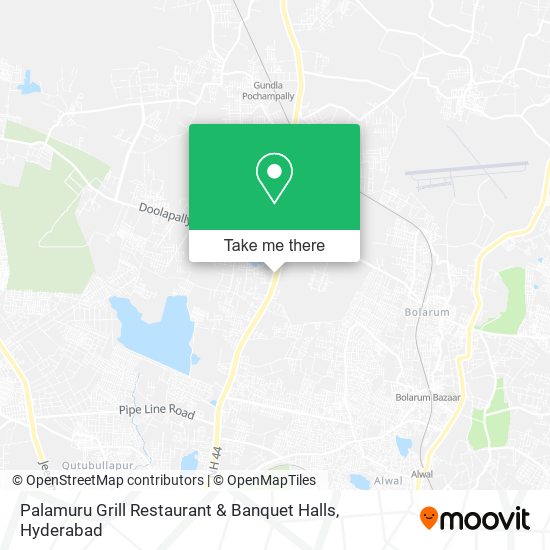 Palamuru Grill Restaurant & Banquet Halls map