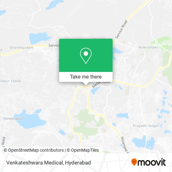 Venkateshwara Medical map