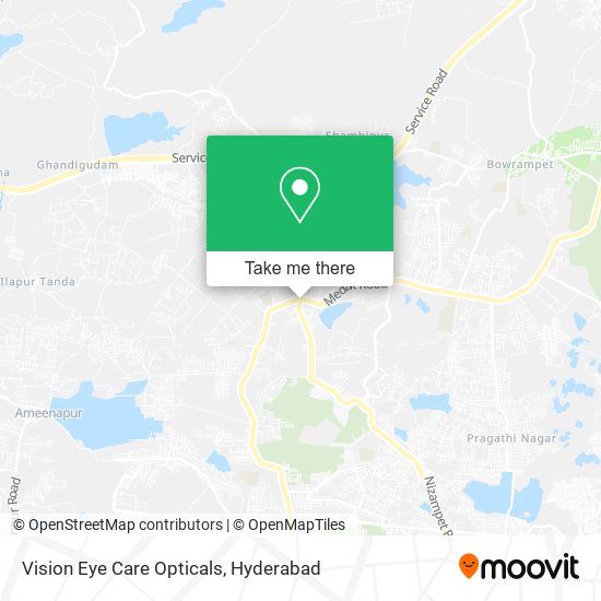 Vision Eye Care Opticals map