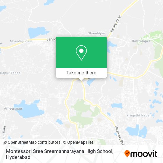 Montessori Sree Sreemannarayana High School map