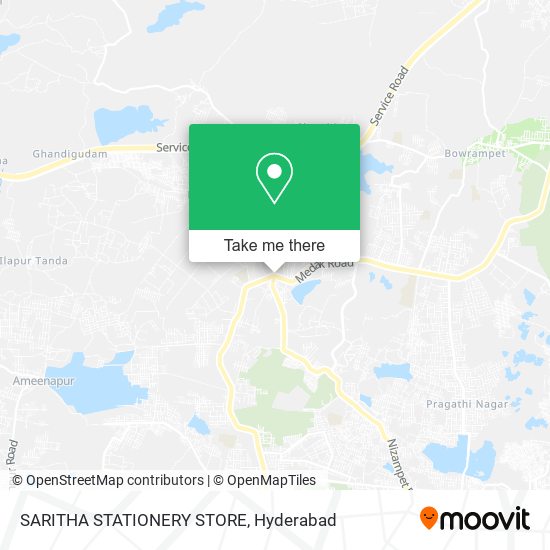 SARITHA STATIONERY STORE map