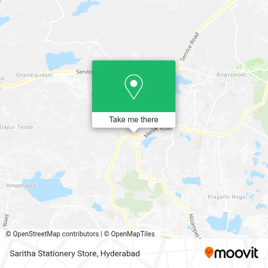 SARITHA STATIONERY STORE map