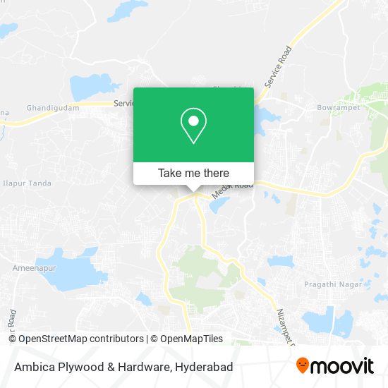 Ambica Plywood & Hardware map