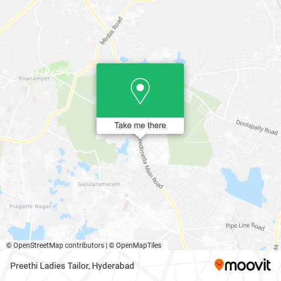 Preethi Ladies Tailor map