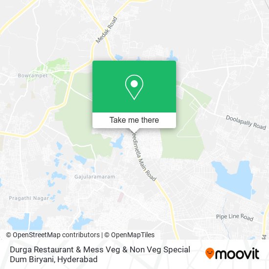 Durga Restaurant & Mess Veg & Non Veg Special Dum Biryani map