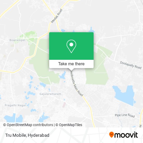 Tru Mobile map