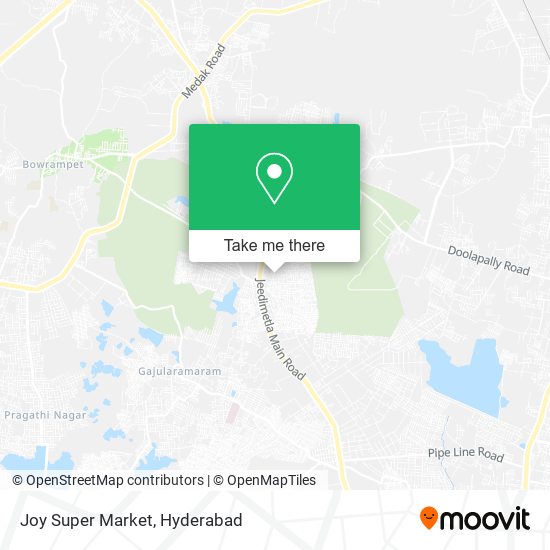 Joy Super Market map