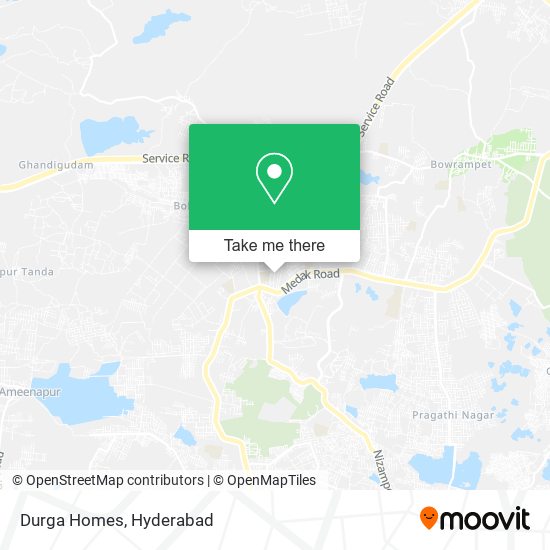 Durga Homes map