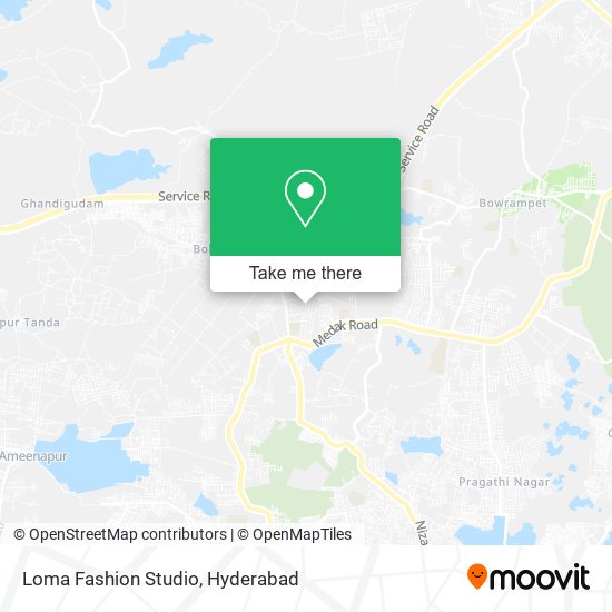 Loma Fashion Studio map