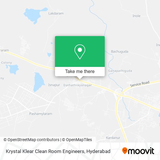 Krystal Klear Clean Room Engineers map