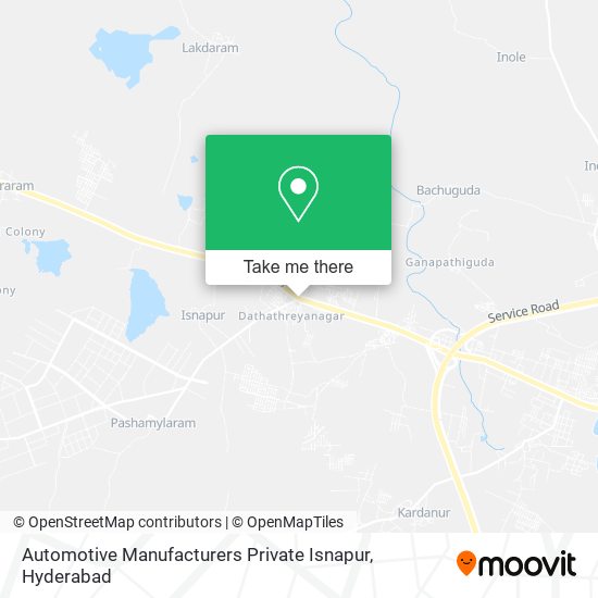 Automotive Manufacturers Private Isnapur map